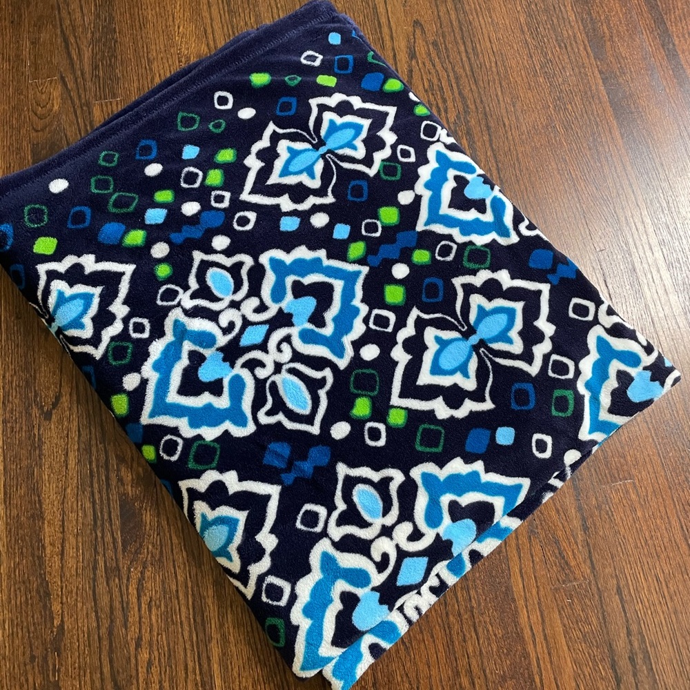 Vera Bradley Plush Throw Blanket